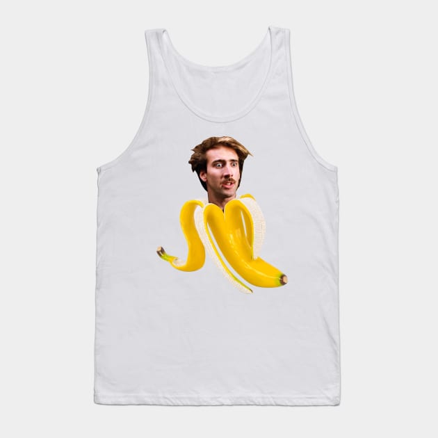 Nicholas cage banana Tank Top by YaiVargas